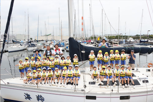 7月ヨット体験