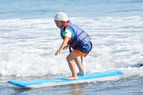 8月サーフィン体験